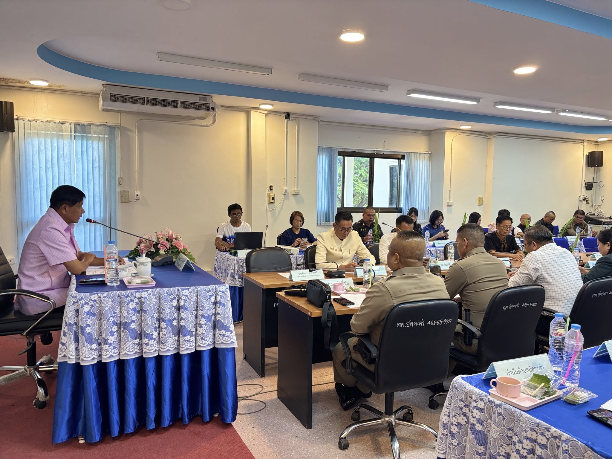 พช.โพธิ์ชัย จังหวัดร้อยเอ็ด : ร่วมประชุมหัวหน้าส่วนราชการ หัวหน้าหน่วยงาน และผู้บริหารองค์กรปกครองส่วนท้องถิ่น ประจำเดือน พฤศจิกายน 2569